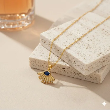Golden Sunburst Necklace