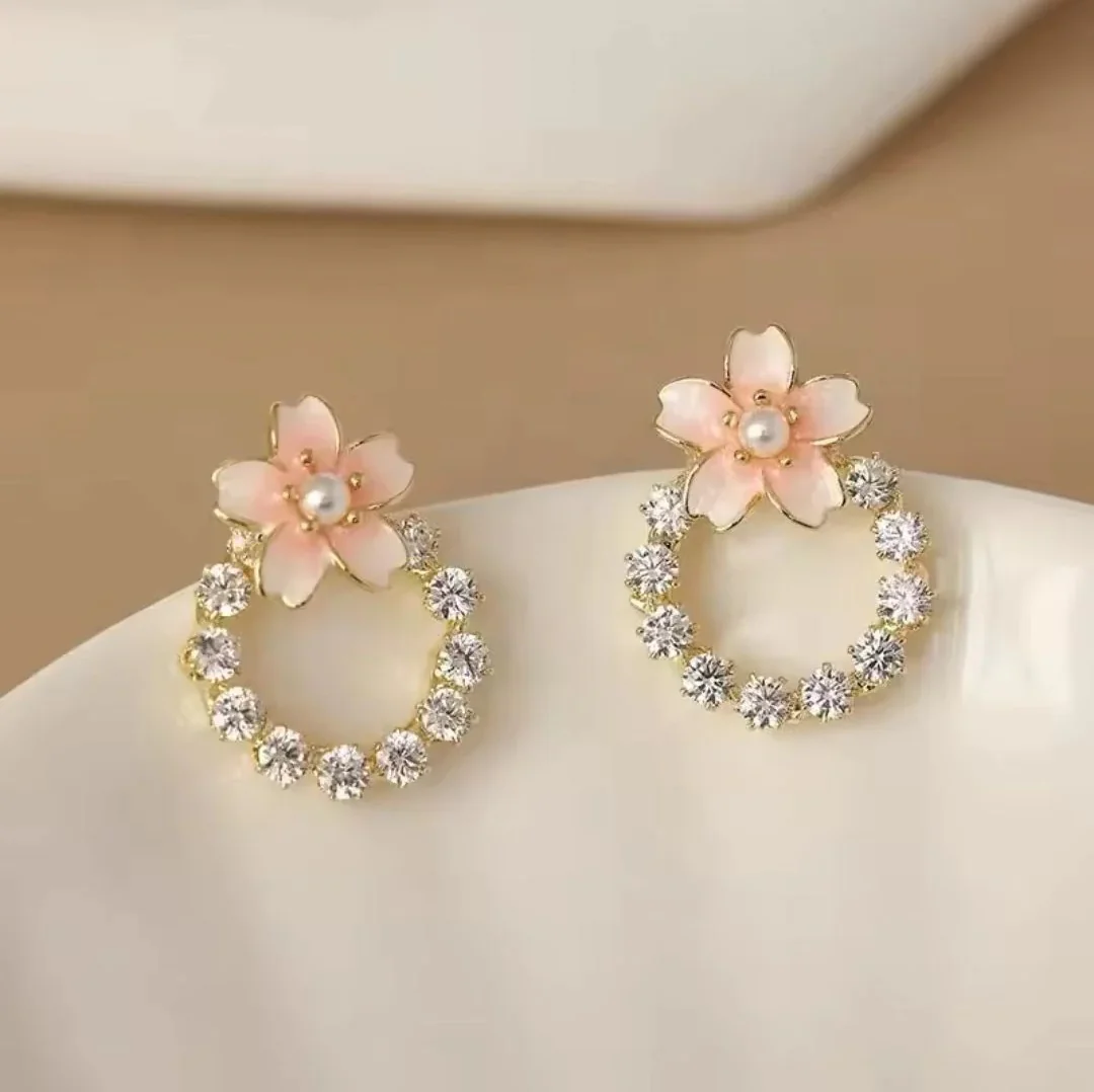Flower of Cherry Blossom Earrings